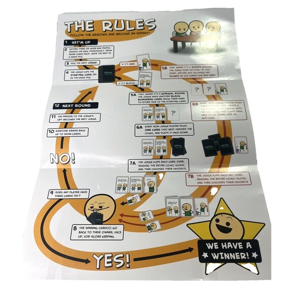 Joking Hazard an Offensive Card Game from Cyanide & Happiness Card Card Complete - Picture 4 of 11